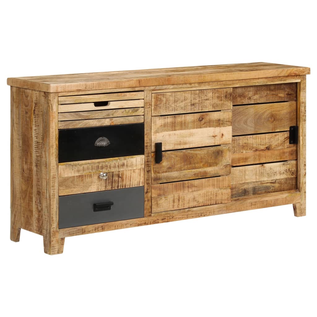 Sideboard 160x40x80 cm Massives Mangoholz