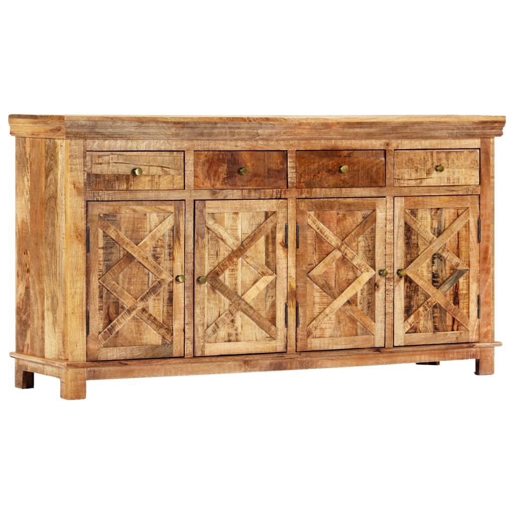 Sideboard 160x40x85 cm Massives Mangoholz