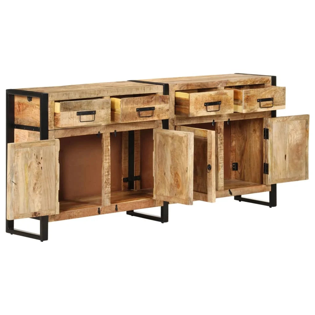 Sideboard 172x35x80 cm Massives Mangoholz