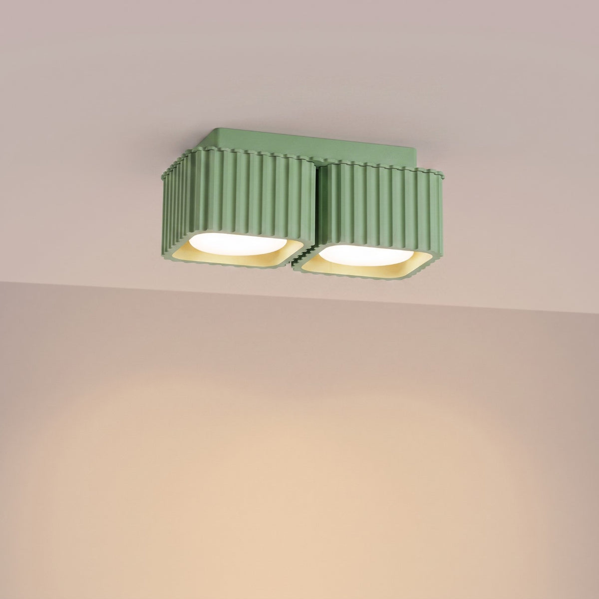 Deckenleuchte "RIFF 2" flach