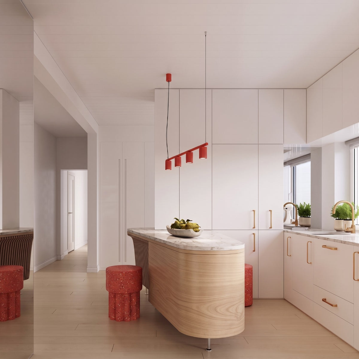 Pendelleuchte "RAYO 4"
