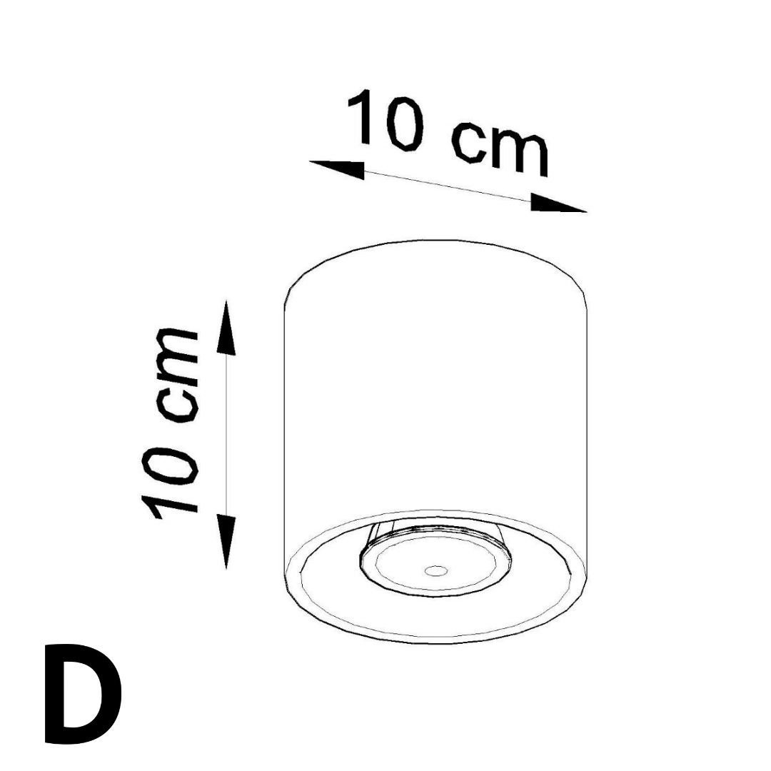 Deckenleuchte "Orbis 1"