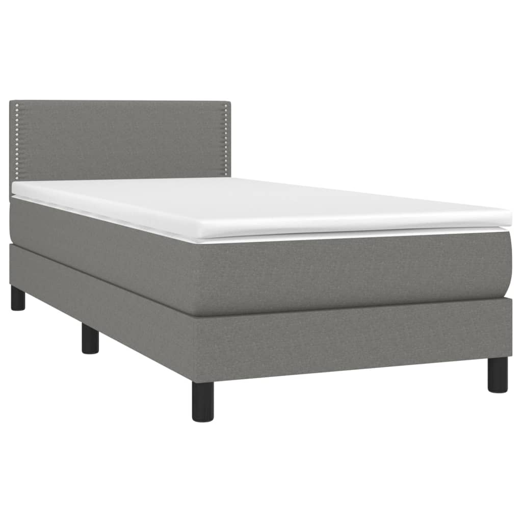 Boxspringbett ''Nailed'' mit Matratze 80x200 cm