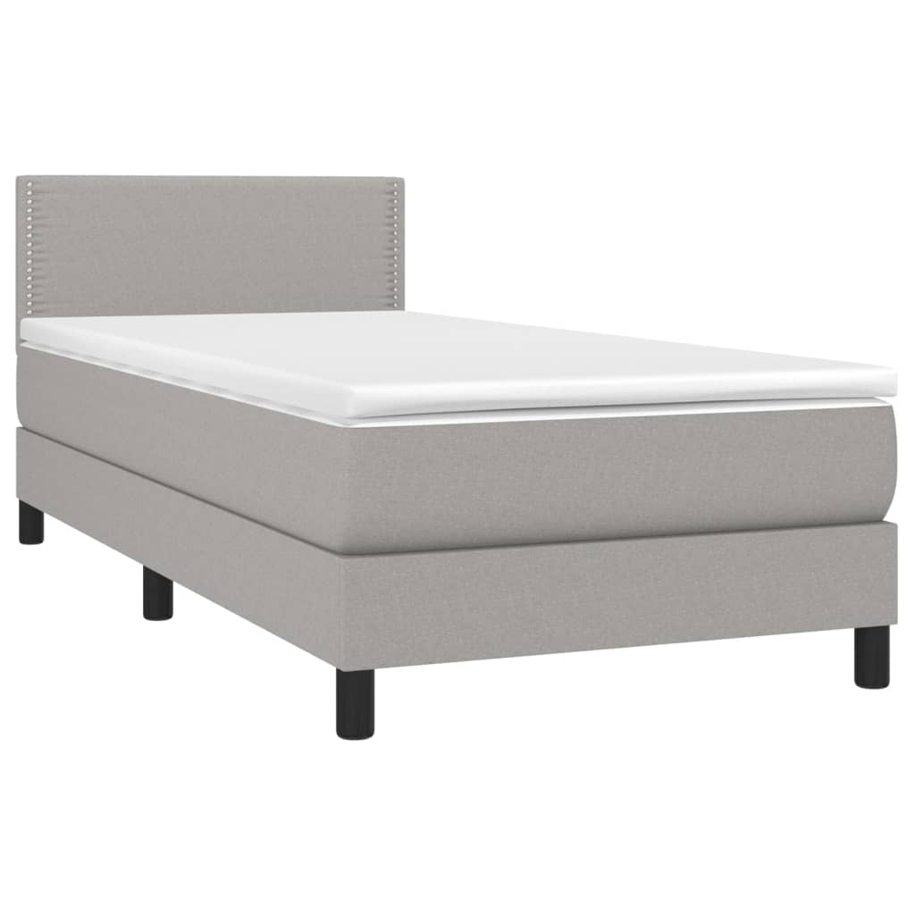 Boxspringbett ''Nailed'' mit Matratze 80x200 cm