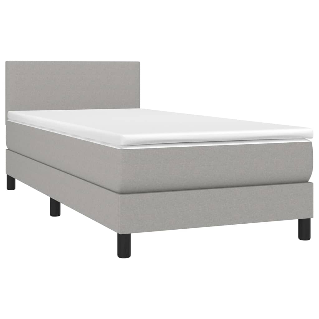 Boxspringbett ''Pure'' mit Matratze 90x200 cm