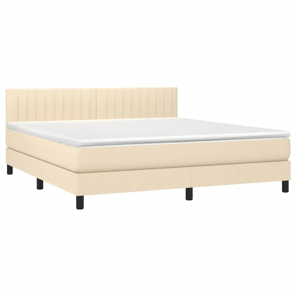 Boxspringbett ''Striped'' mit Matratze 160x200 cm