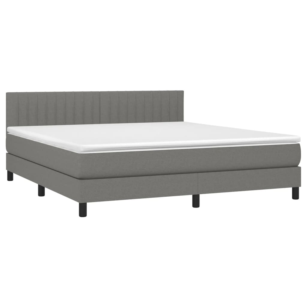 Boxspringbett ''Striped'' mit Matratze 160x200 cm