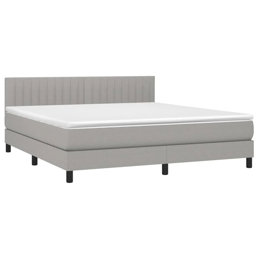 Boxspringbett ''Striped'' mit Matratze 160x200 cm