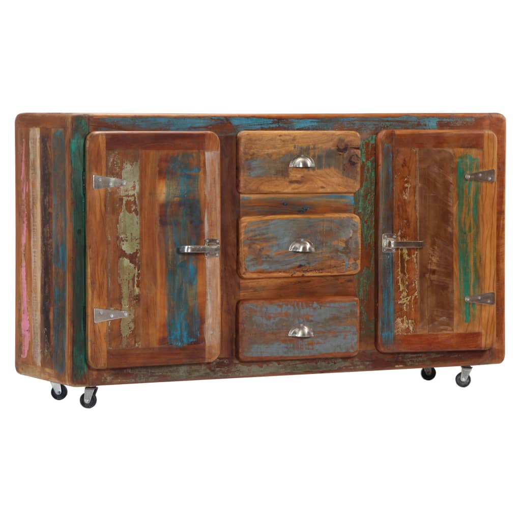 Recyceltes Sideboard 150x43x86 cm