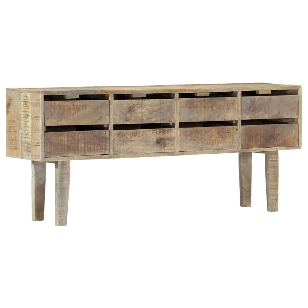 Sideboard 140×30×60 cm Massives Mangoholz