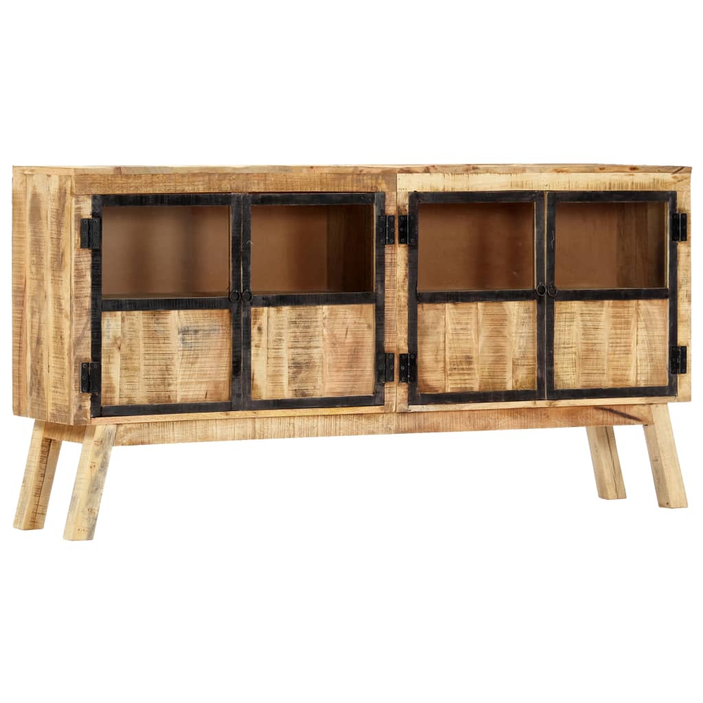 Sideboard 160×30×80 cm Massives Mangoholz