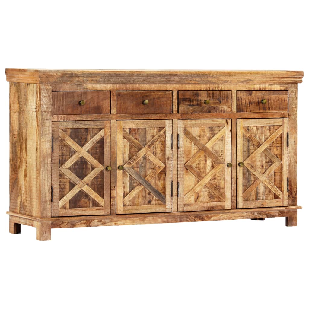 Sideboard 160x40x85 cm Massives Mangoholz