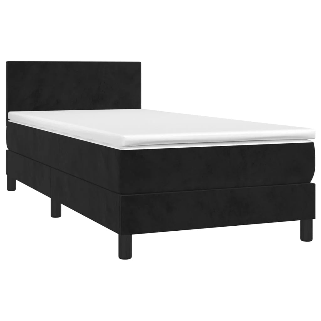 Boxspringbett ''Pure'' mit Matratze & LED 100x200 cm