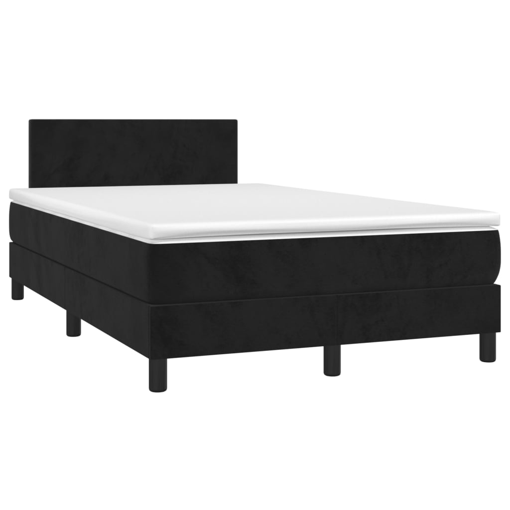 Boxspringbett ''Pure'' mit Matratze & LED 120x200 cm