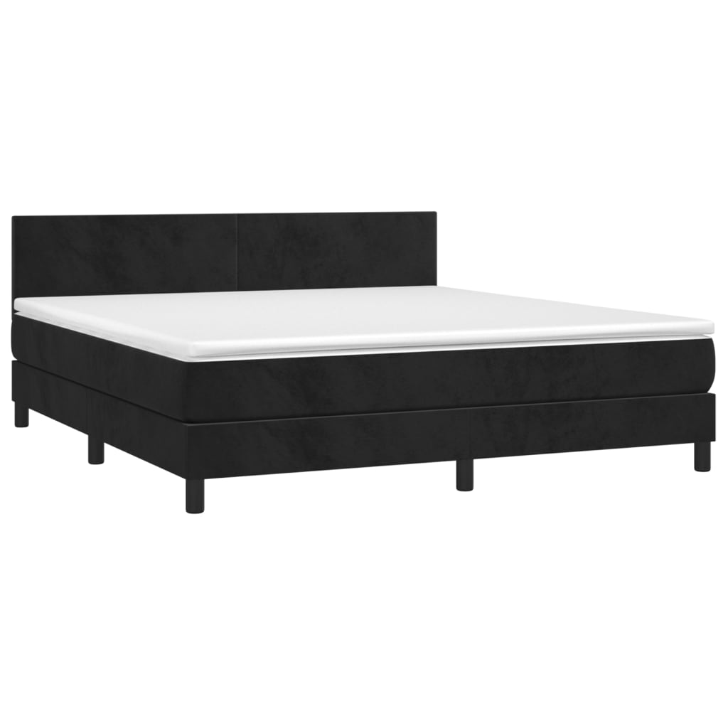 Boxspringbett ''Pure'' mit Matratze & LED 160x200 cm