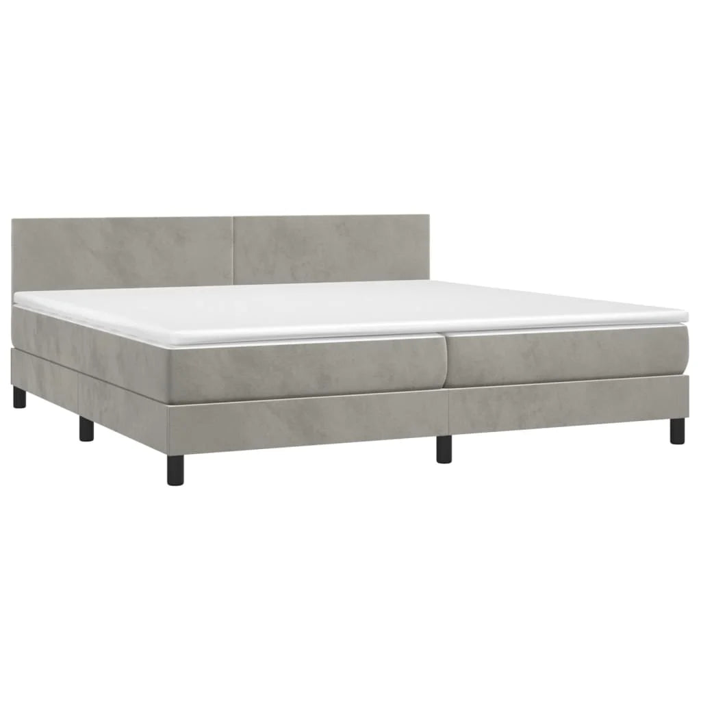 Boxspringbett ''Pure'' mit Matratze & LED 200x200 cm