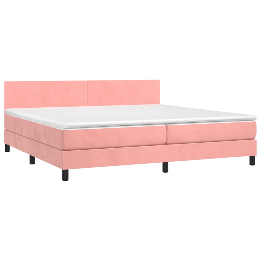 Boxspringbett ''Pure'' mit Matratze & LED 200x200 cm