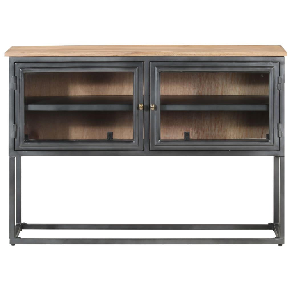 Sideboard 100x30x70 cm Massives Akazienholz