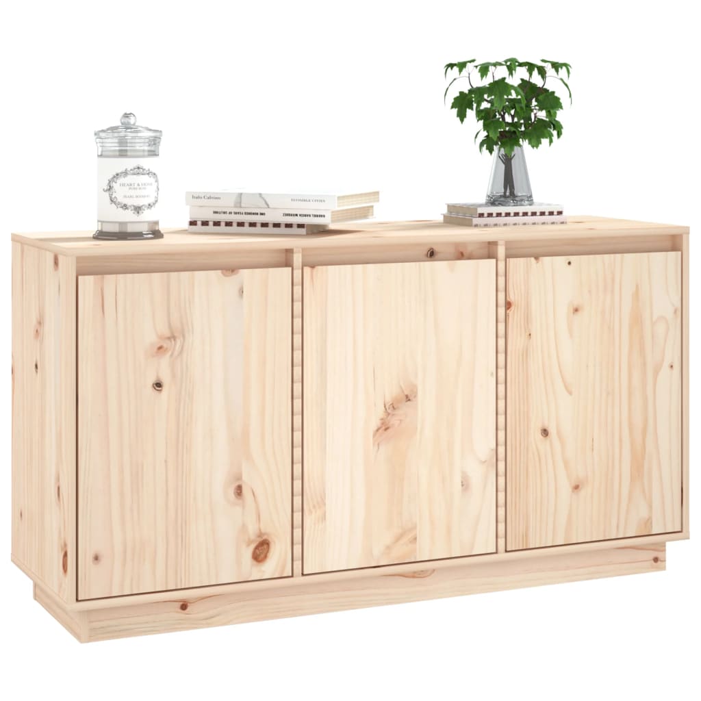 Sideboard 111x34x60 cm Massives Kiefernholz