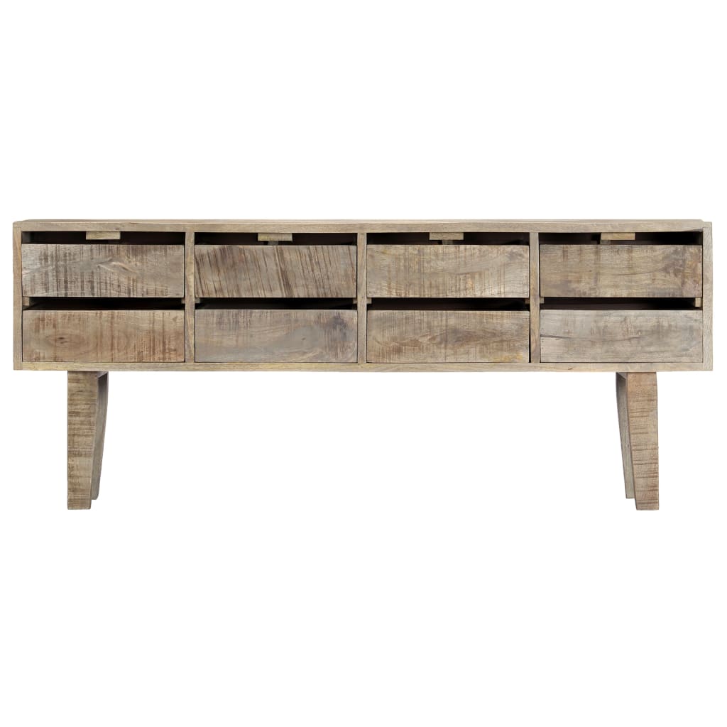 Sideboard 140×30×60 cm Massives Mangoholz