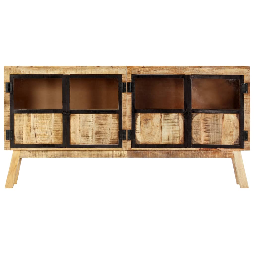 Sideboard 160×30×80 cm Massives Mangoholz