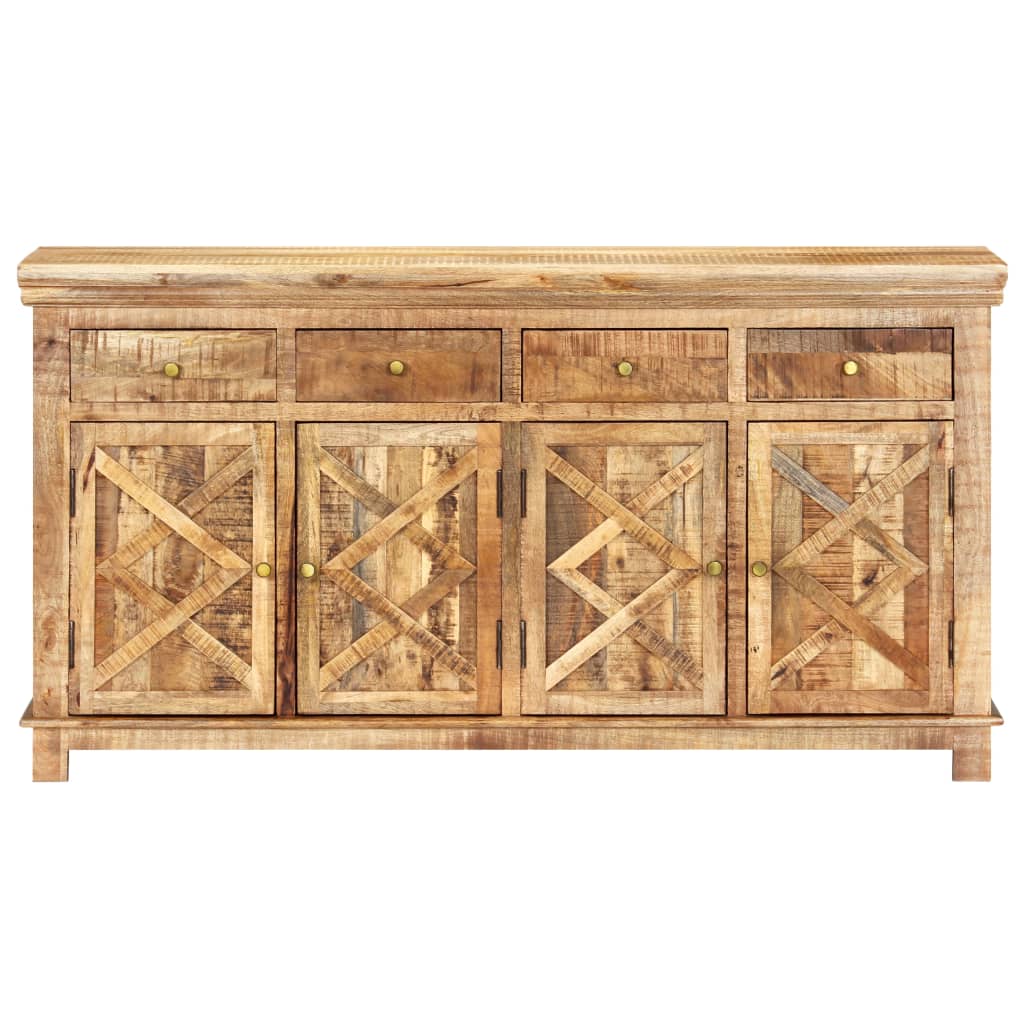 Sideboard 160x40x85 cm Massives Mangoholz