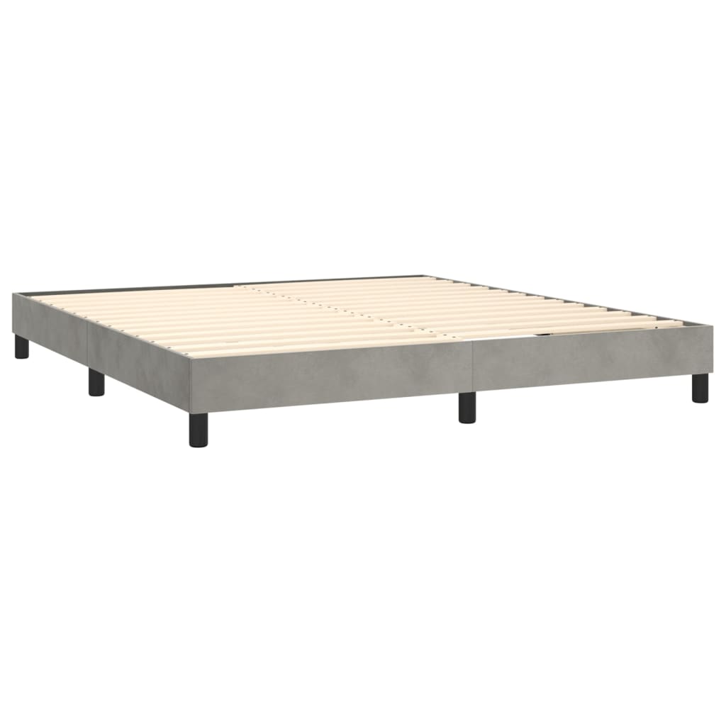 Boxspringbett ''Pure'' mit Matratze & LED 160x200 cm