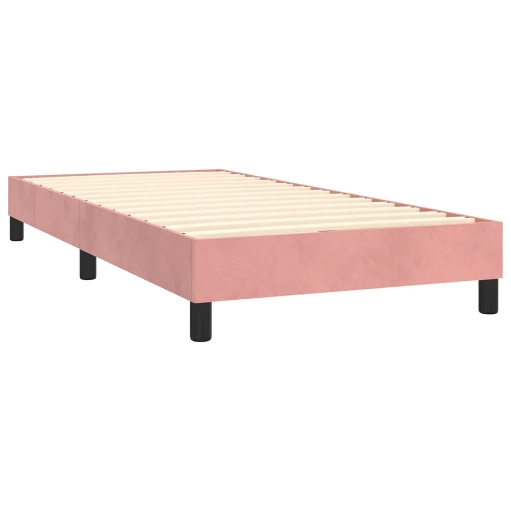 Boxspringbett ''Pure'' mit Matratze & LED 90x200 cm