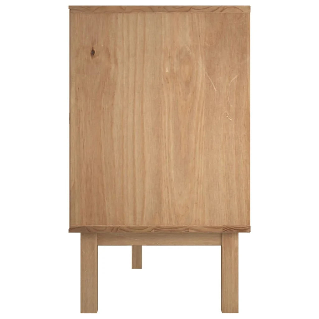 Sideboard 113,5x43x73 cm Massives Kiefernholz