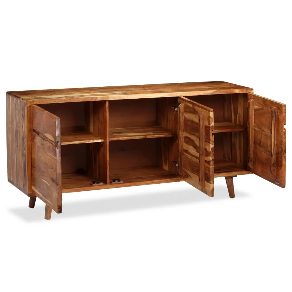 Sideboard 160×40×75 cm Massives Akazienholz