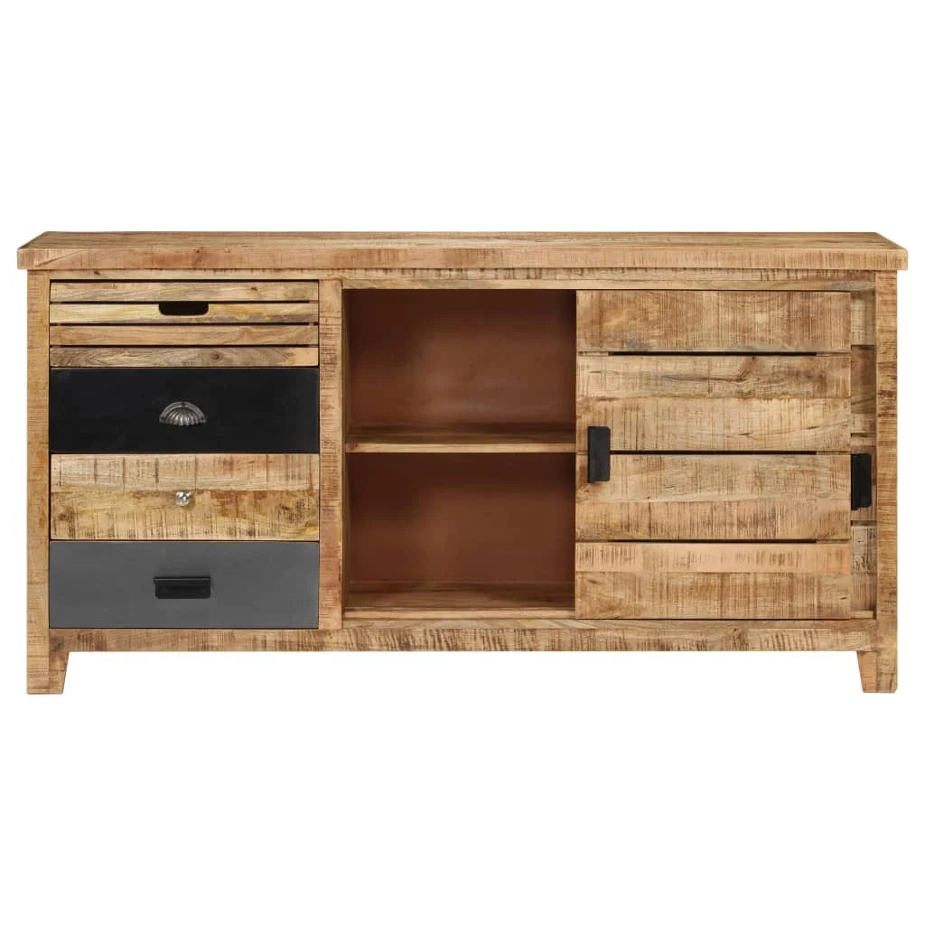 Sideboard 160x40x80 cm Massives Mangoholz