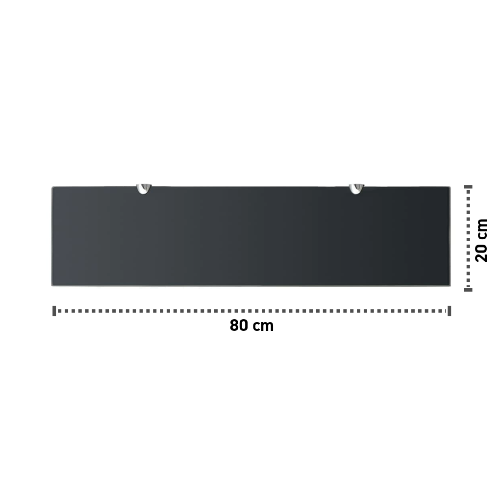 Wandregal 40-100 cm