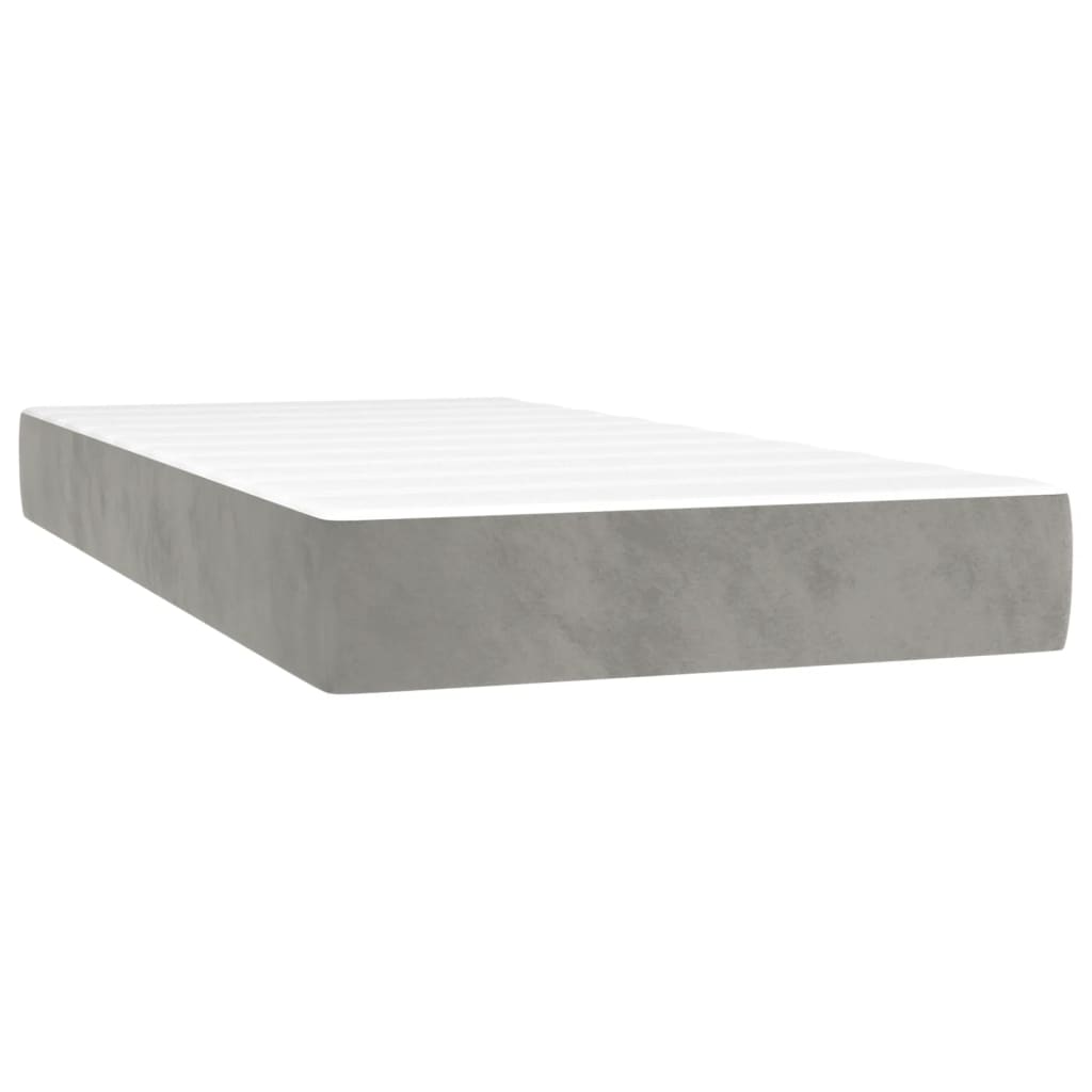 Boxspringbett ''Pure'' mit Matratze & LED 100x200 cm