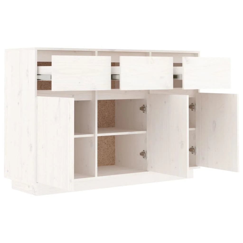 Sideboard 110x34x75 cm Massives Kiefernholz