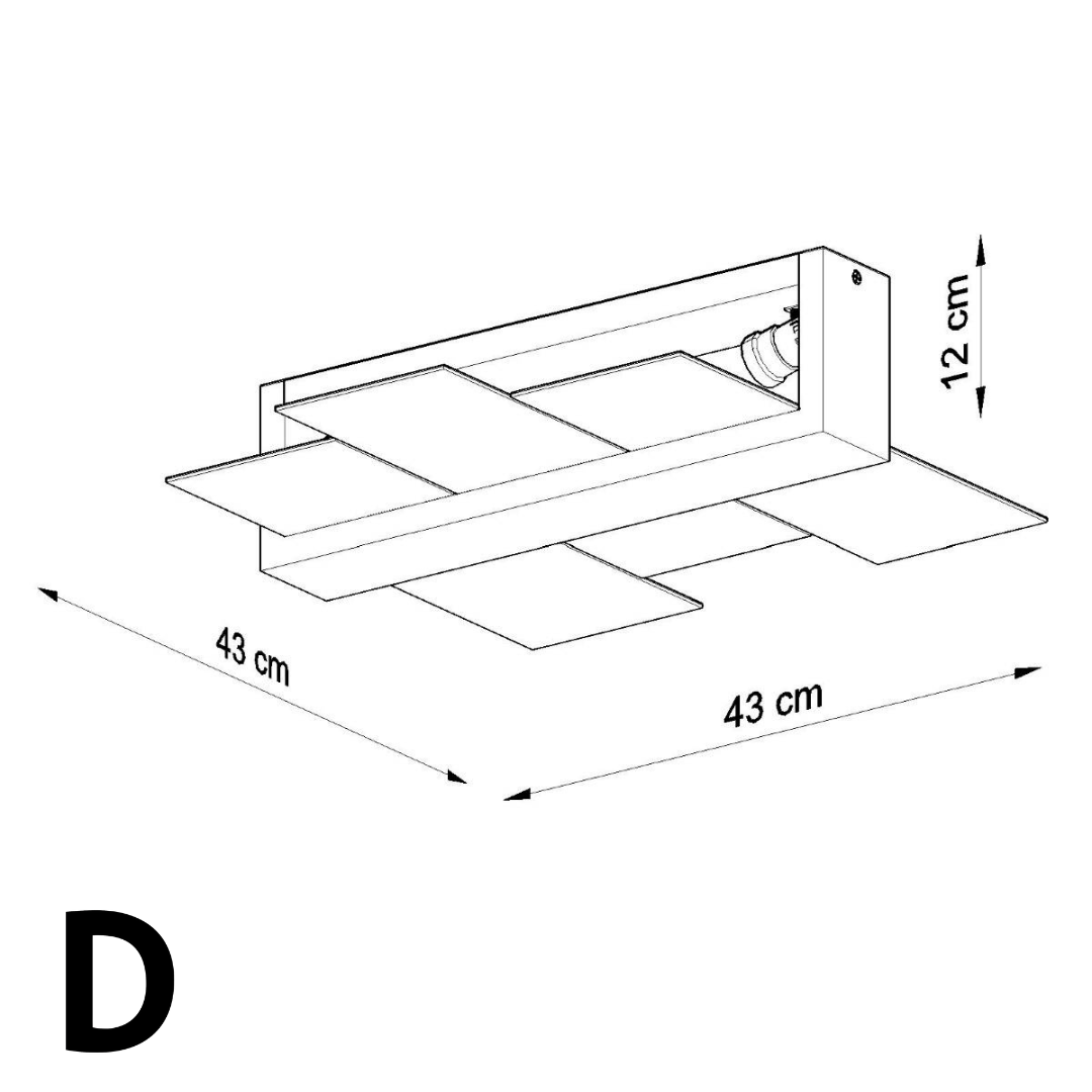 Deckenleuchte "Feniks 2"