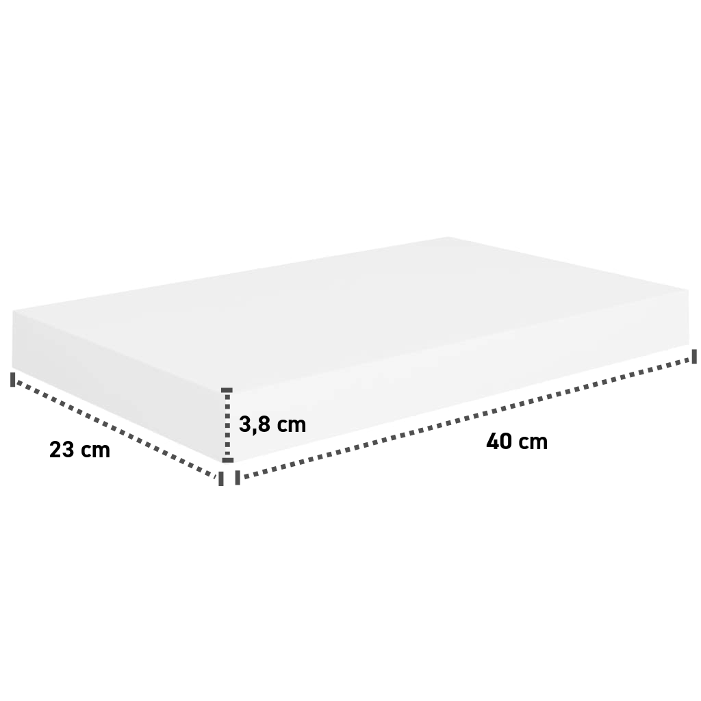 Wandregal 40-60 cm