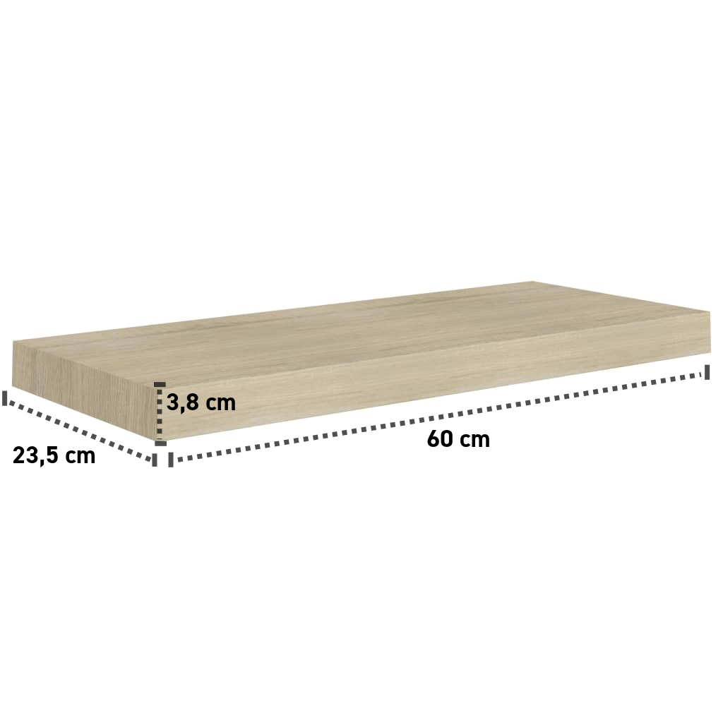 Wandregal 40-60 cm