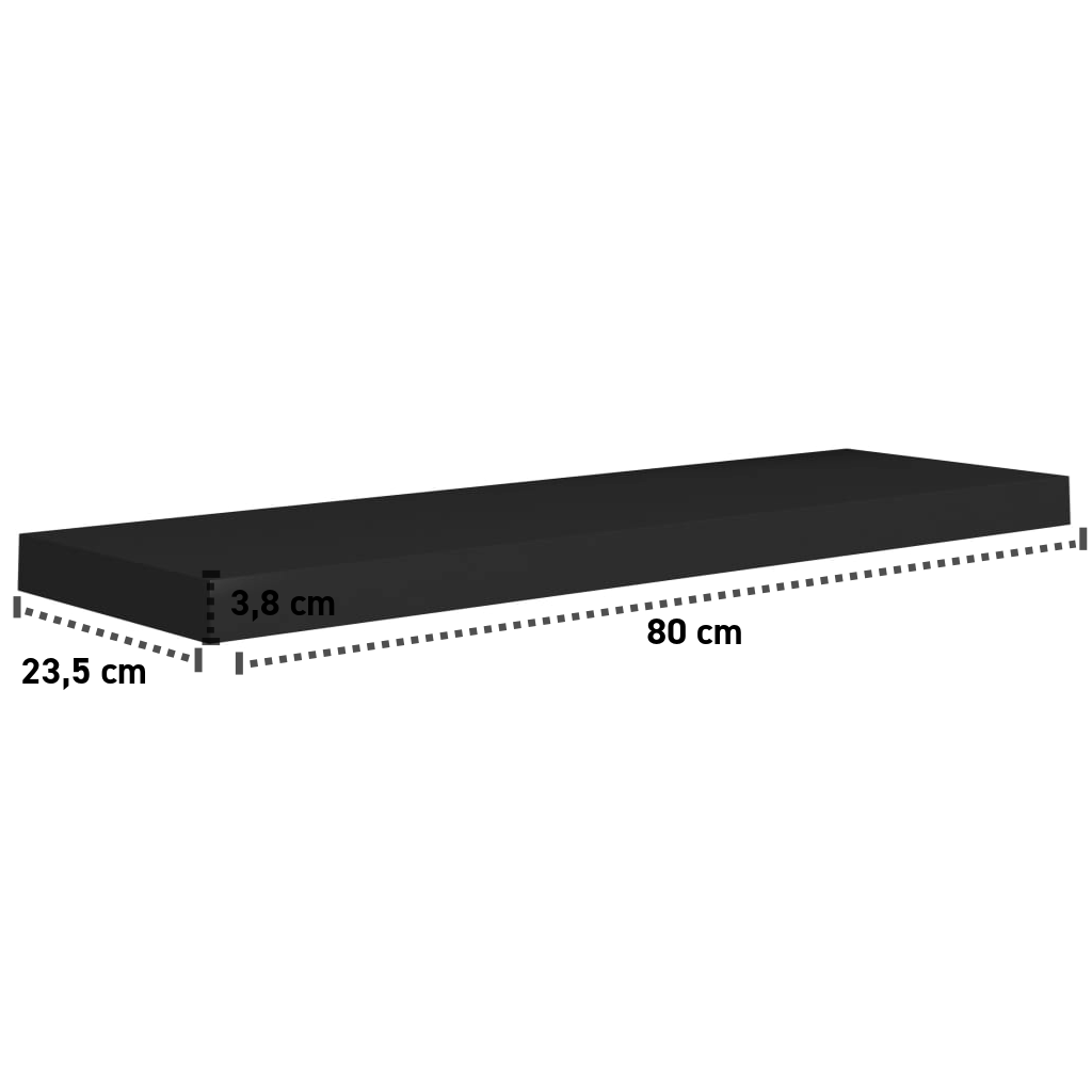 Wandregal 80-120 cm