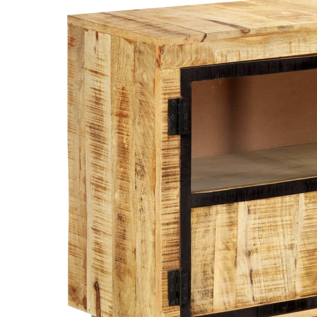 Sideboard 160×30×80 cm Massives Mangoholz