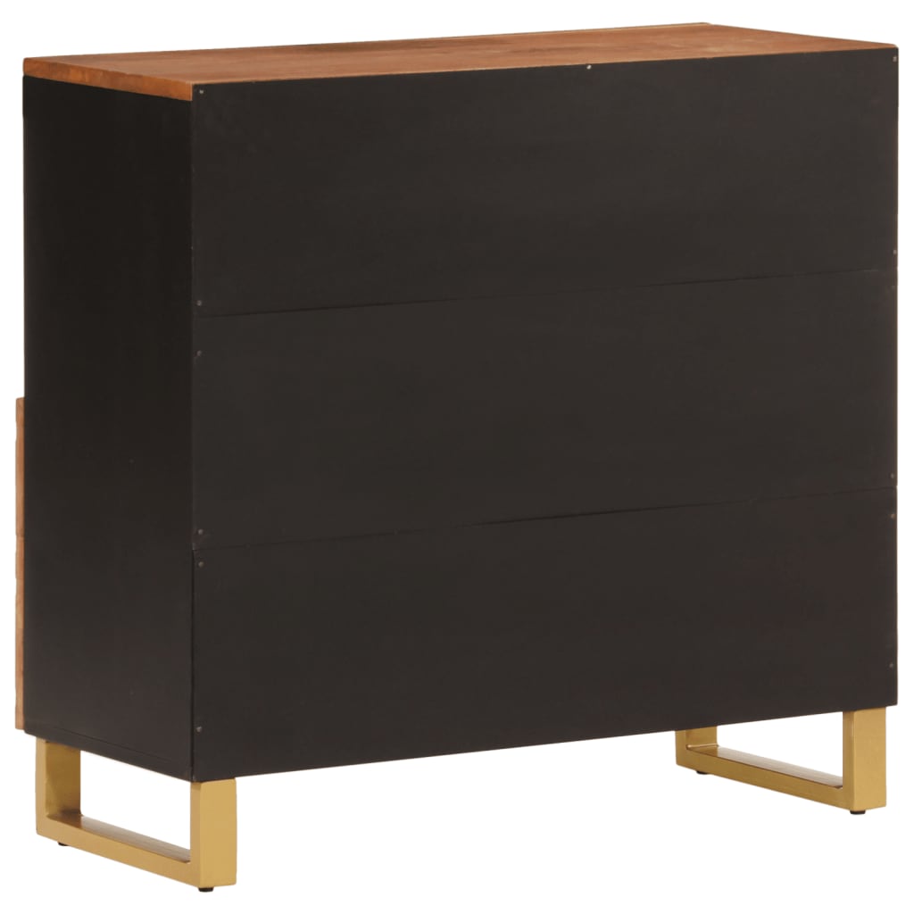 Sideboard 80x33,5x75 Massives Mangoholz