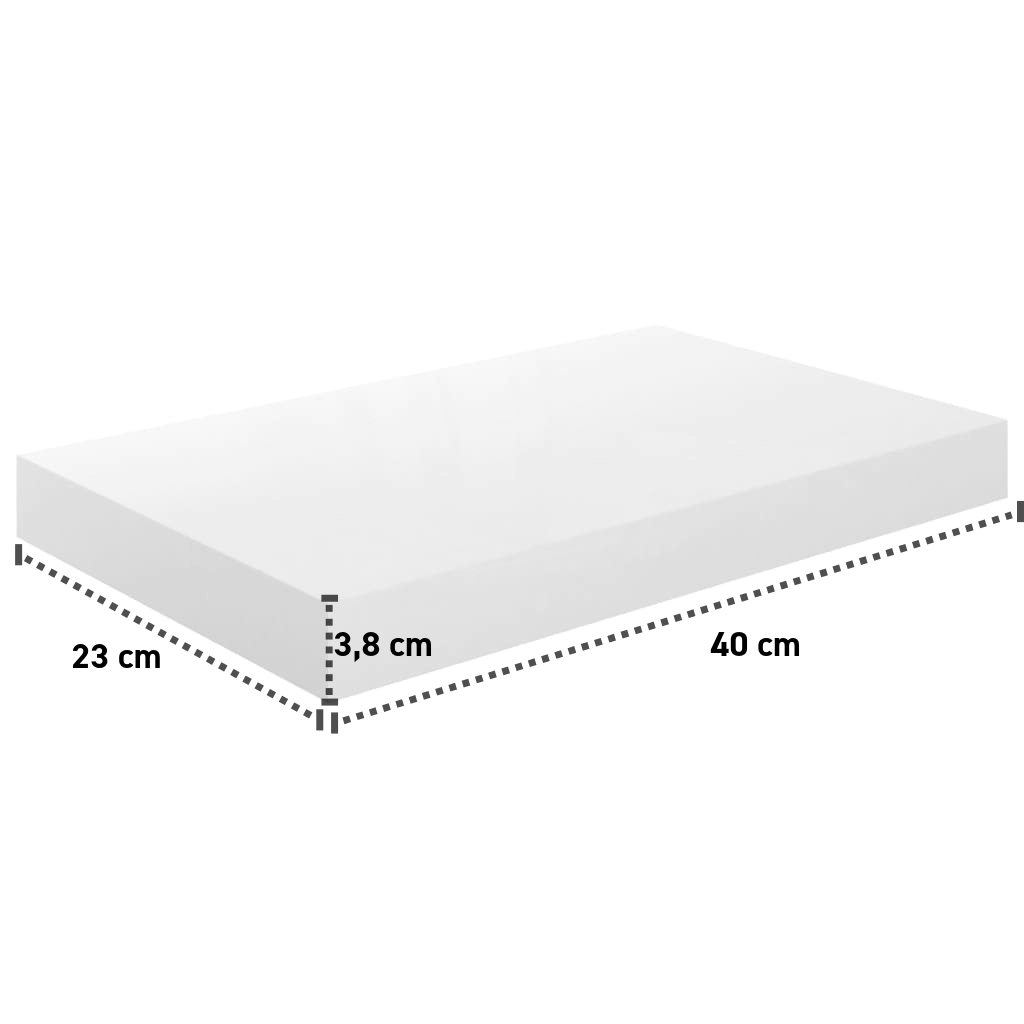 Wandregal 40-60 cm