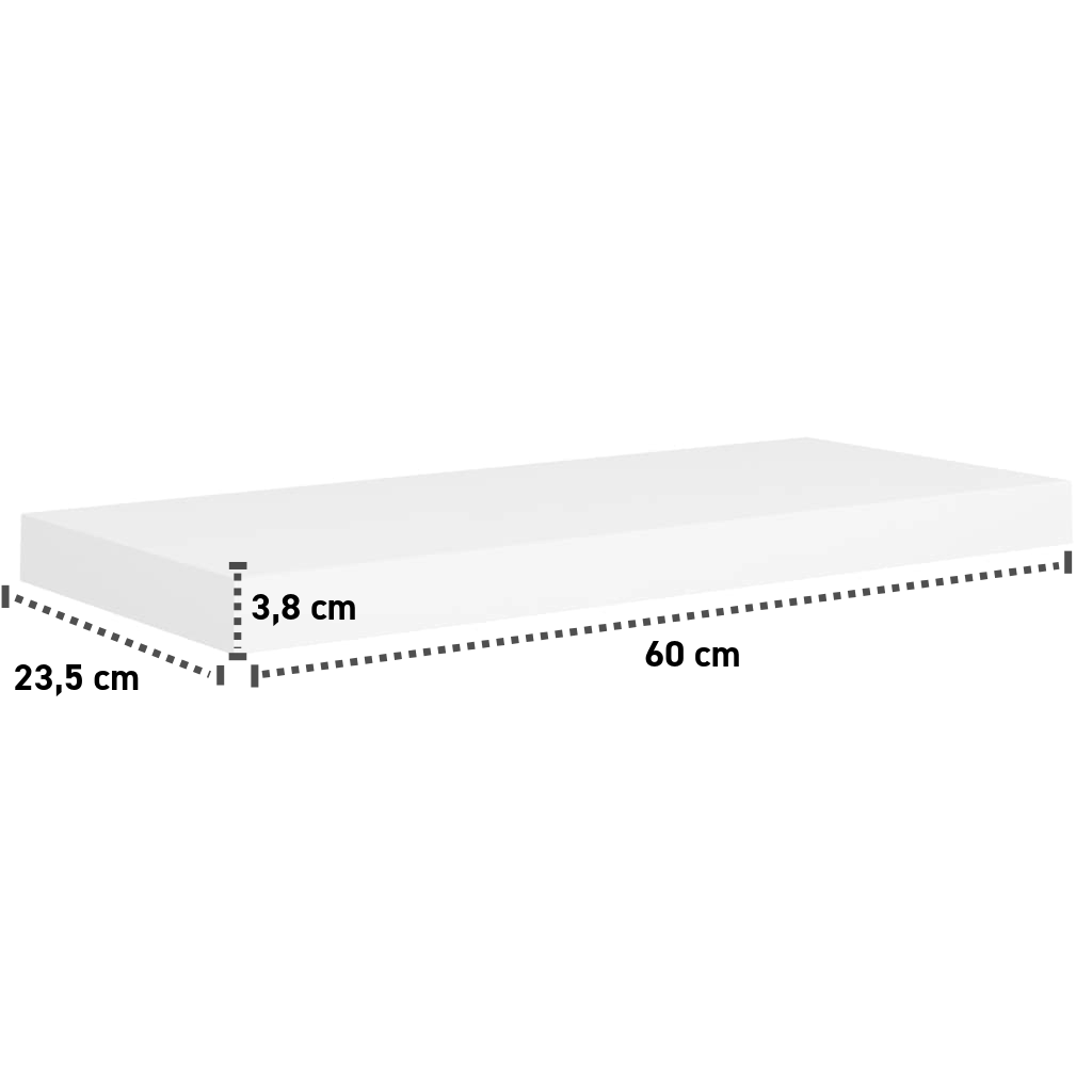 Wandregal 40-60 cm