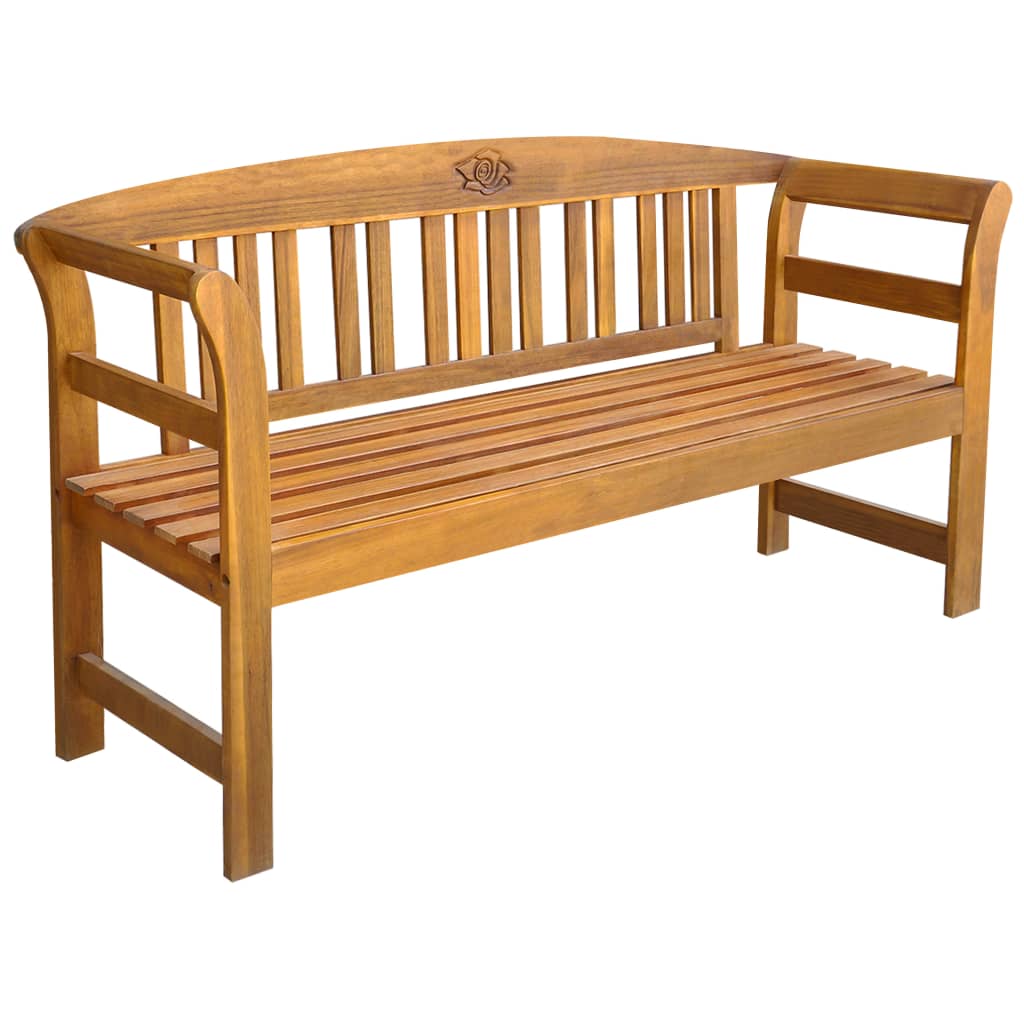 Gartenbank 157 cm Akazienholz