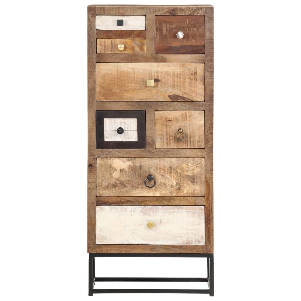 Recyceltes Highboard 45x30x105 cm