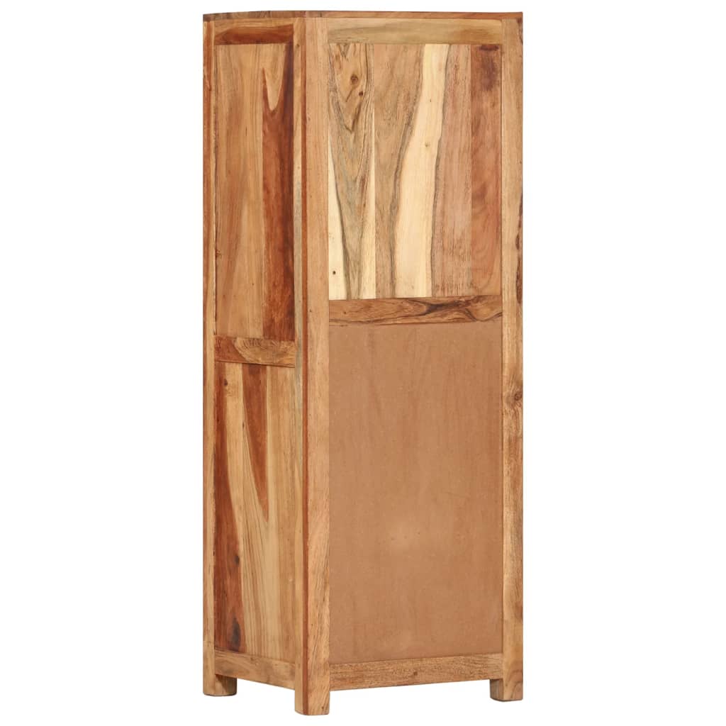 Highboard 40x34x110 cm Massives Akazienholz