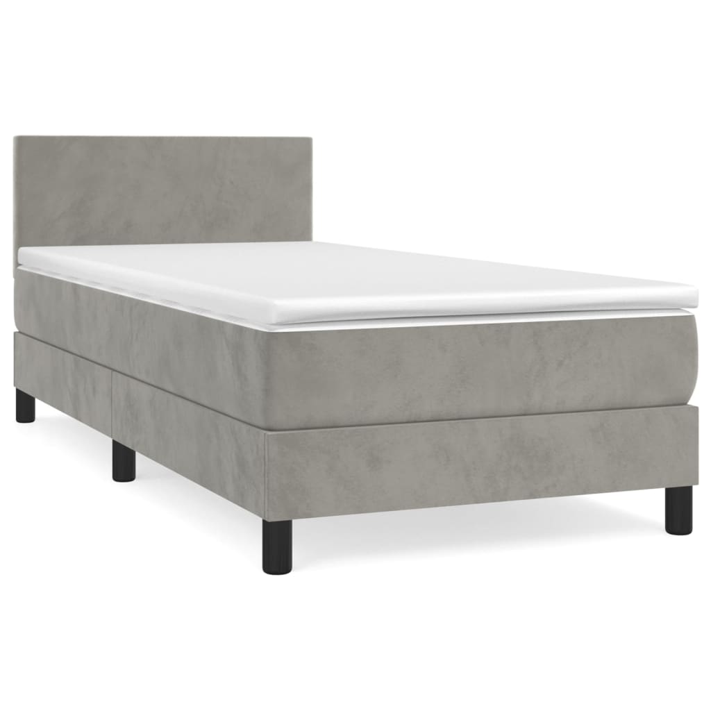 Boxspringbett ''Pure'' mit Matratze 80x200 cm