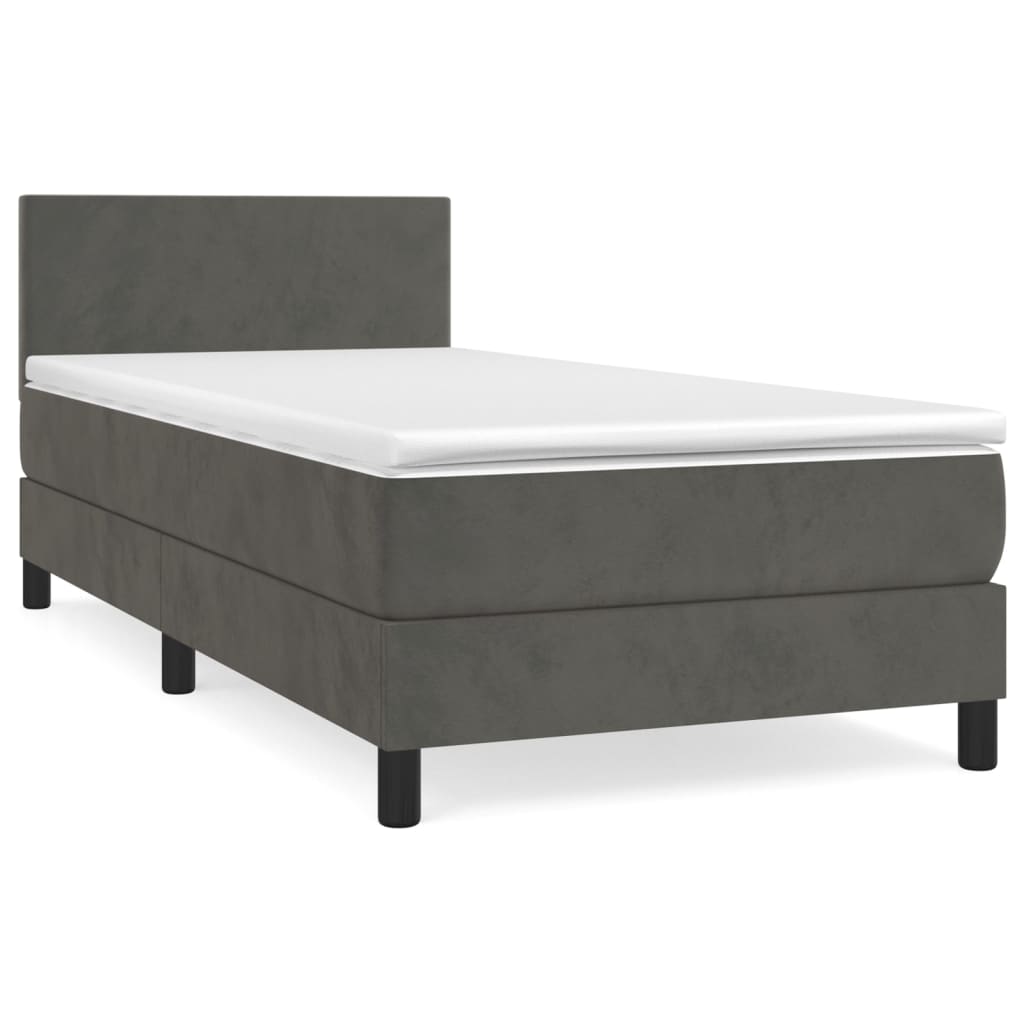 Boxspringbett ''Pure'' mit Matratze 90x200 cm