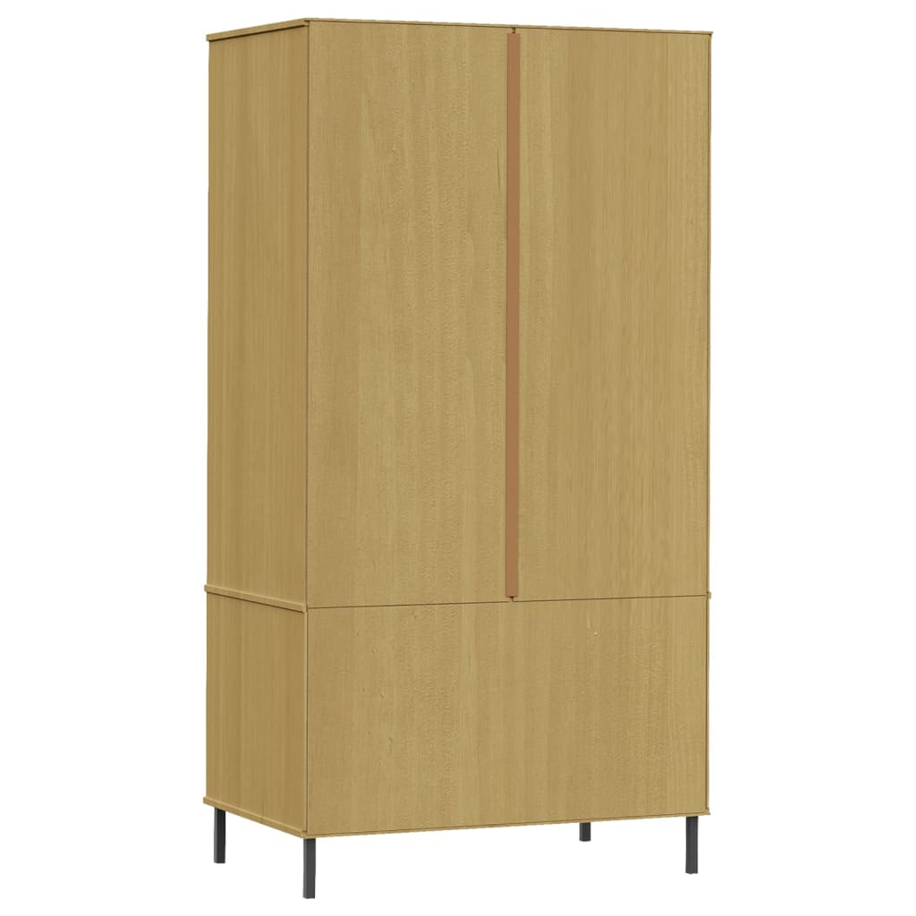 Kleiderschrank 90x55x172,5cm Kiefernholz