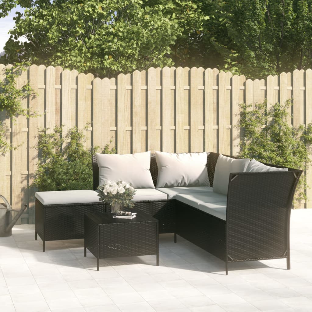 4-tlg. Garten-Lounge-Set