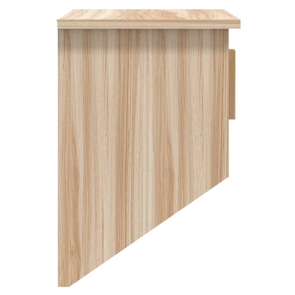 Wandgarderobe mit Haken 80x24x35,5 cm